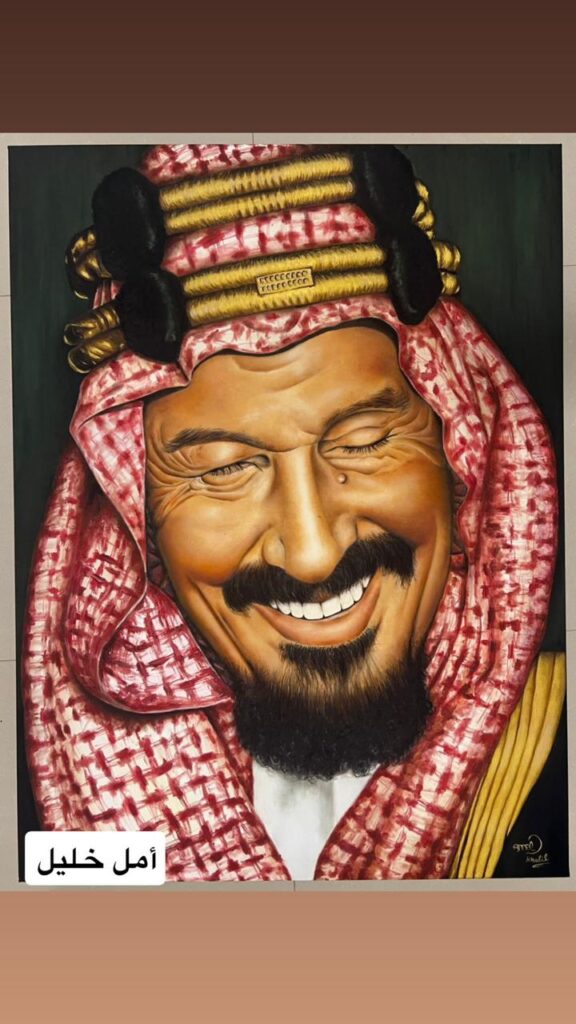 4-1-576x1024 معرض ( انا من هالارض ) في فندق مداريم كراون يوثّق الفن والإبداع الوطني بمناسبة اليوم الوطني 95