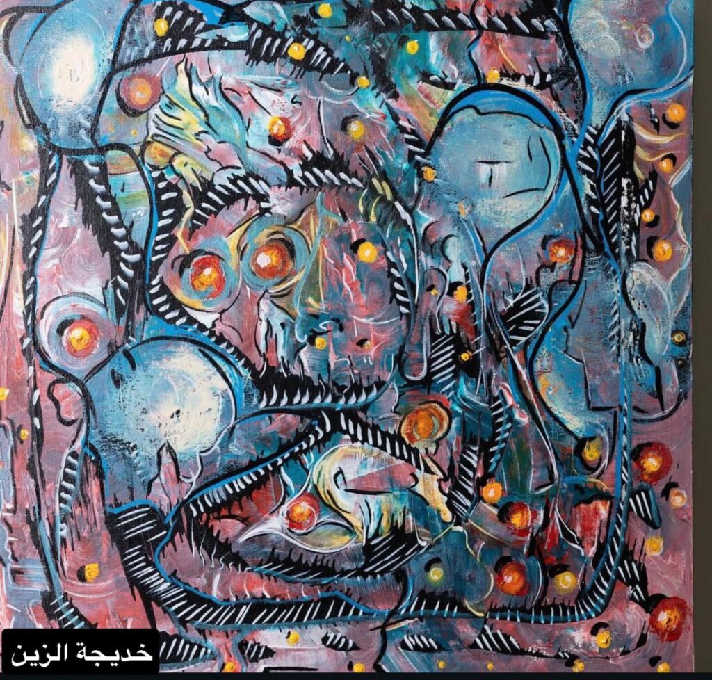5-1024x978 معرض ( انا من هالارض ) في فندق مداريم كراون يوثّق الفن والإبداع الوطني بمناسبة اليوم الوطني 95