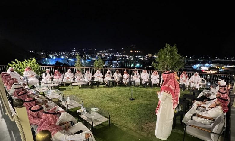السبيعي يحتفي بأهالي عنيزة في أجواء الهدا الساحرة.